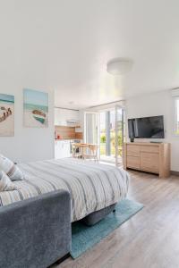 Appartements Sardine argentee Plage a 100m Surf Randos GR 223 Jardin : photos des chambres