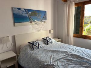 House with sea views and pool in Arenal del Castell