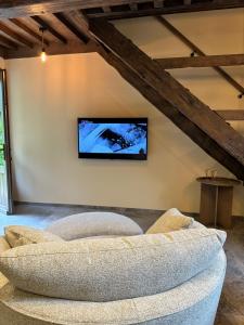 Maisons de vacances Le Ruisseau Gite Ideal pour un Sejour a Deux au Fil de l-Eau : photos des chambres