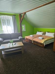 Triple Room with Bathroom room in Guest House Pod Lesem Merklín