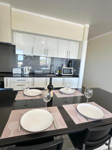 Face a locéan - Praia da areia branca, vue mer