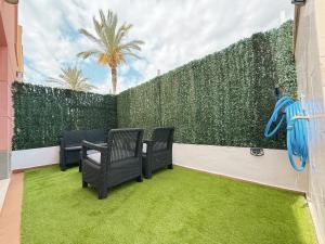 Laguna Beach en Vera Playa AC jardín privado y parking - 4hvězdičkové hotely ve městě Vera