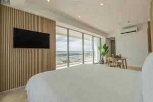 CB1629 | Suite moderna con vista 180 mar ciudad