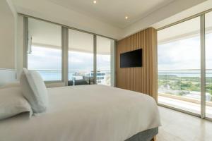 CB1629 | Suite moderna con vista 180 mar ciudad