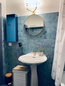 Charming green studio