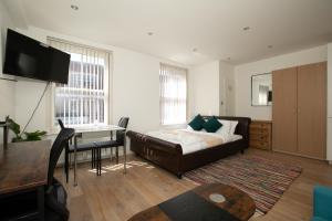 London Angel Cute Studio City Apartment for Couple Modern