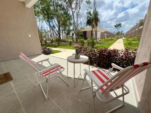 Linda casa frente a alberca en Playa del Carmen