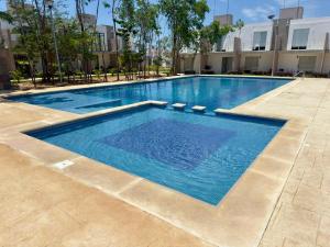 Linda casa frente a alberca en Playa del Carmen