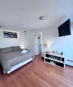 En Vitacura, con azotea, 1D 1B