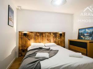 Appartements Appartement moderne 4 pers. au Grand-Bornand, vue sur pistes - FR-1-391-213 : photos des chambres