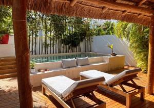 Casa alado de la playa