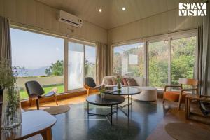 StayVista at Echoes of Ease with Bonfire & WiFi