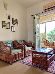 2 bedroom apartment with forest view, pool and gym in North Goa