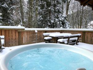 Chalets LE RENNE Chalet en bois au calme avec SPA Jacuzzi : photos des chambres