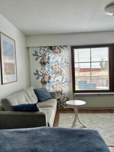 RT asunto, sauna, terassi ja autokatos