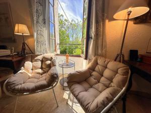 Maisons de vacances Villa familiale avec studio et piscine, Villecroze : photos des chambres