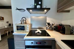 Maisons de vacances Le Jardinet - With office in the city center! : photos des chambres