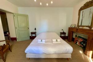 Maisons de vacances Le Magnan - Stone family home in Castries! : photos des chambres
