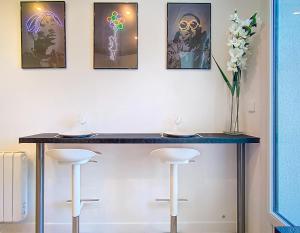 Appartements Suite Street Art - Appartement central : photos des chambres