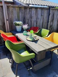 Vakantievilla 10 km van strand honden welkom omheinde tuin sauna buitenbad