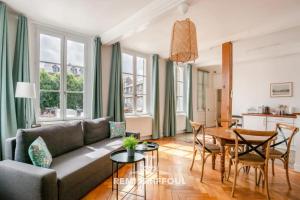 Hypolite 1 Cosy Apartment 80 meters from the Port of Honfleur 2 guest - 3hvězdičkové hotely ve městě Honfleur