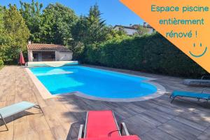 Maison avec piscine entre garrigue et Cévennes