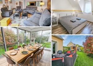 Maisons de vacances Cousinades and XXL family, terrace : photos des chambres
