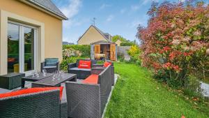Maisons de vacances Cousinades and XXL family, terrace : photos des chambres