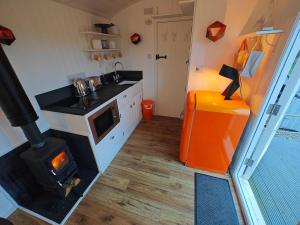 Luxury Countryside Shepherds Hut with Hot Tub