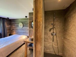 Duplex 11 pers. au centre de Crest-Voland, cheminée, ski-room, wifi, non fumeurs - FR-1-733-36