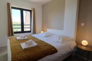 Appartements T3 Cabine, vue mer, piscine chauffee, plage : photos des chambres