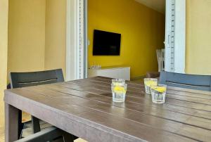 Colorful sea view apartment