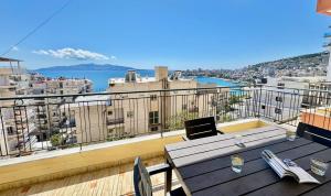 Colorful sea view apartment