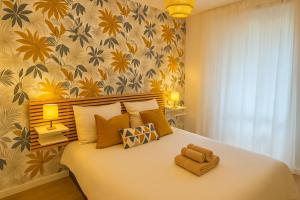 Appartements T2 lumineux cosy avec terrasse - parking privee & metro Borderouge 5 min - proche centre ville : photos des chambres