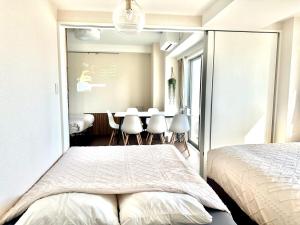 眺望抜群 高層階 錦糸町駅徒歩5分【浅草,秋葉原,新宿,成田,羽田アクセス】プロジェクタWiFi完備