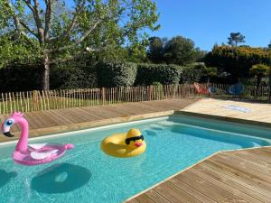 Maisons de vacances Ile d oleron Vertbois, Villa Bois Piscine et mer : photos des chambres