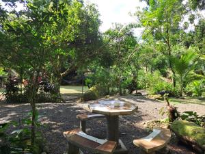 Cabaña nido de amor escondida en la naturaleza