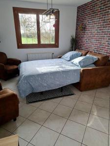Maisons de vacances Gite entre Mer et Vallee a Embreville : photos des chambres