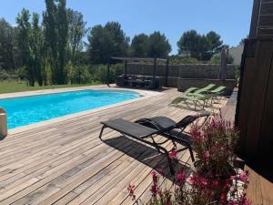 Maisons de vacances Villa au coeur de la Provence : photos des chambres