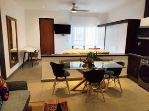 Beautiful studio close to the beach, fast Internet