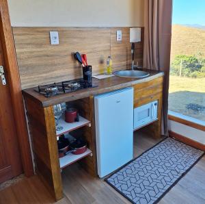 Chalé com vista para montanhas Alagoa MG