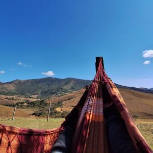 Chalé com vista para montanhas Alagoa MG