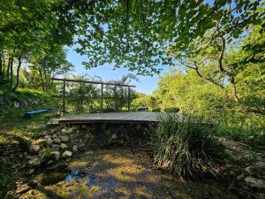 mobile house on a herbs farm