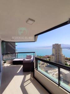 Departamento Concón vista hacia la Bahia