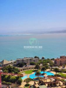 Departamento Concón vista hacia la Bahia