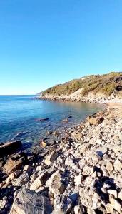 Tuscan seafront apartments with private access to sea