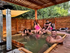 Vista Luna Lodge con tinaja caliente