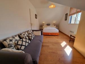 Maisons de vacances Maison moderne 8 pers a St Gildas de Rhuys, pres du bourg et falaises - FR-1-775-29 : photos des chambres