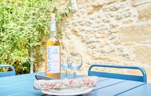 Maisons de vacances Beautiful Home In Saint-Rabier : photos des chambres