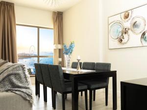 2Br Panoramic sea view, Ain Dubai, Palm, JBR beach